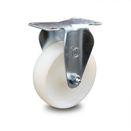 Service Caster 4 Inch Nylon Wheel Rigid Top Plate Caster SCC-20R414-NYS